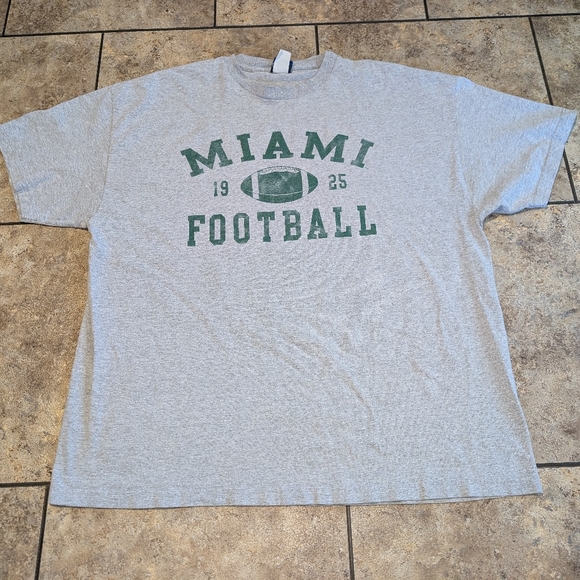 Miami Hurricanes Vintage Y2K Men's XXL Tee - Picture 1 of 6